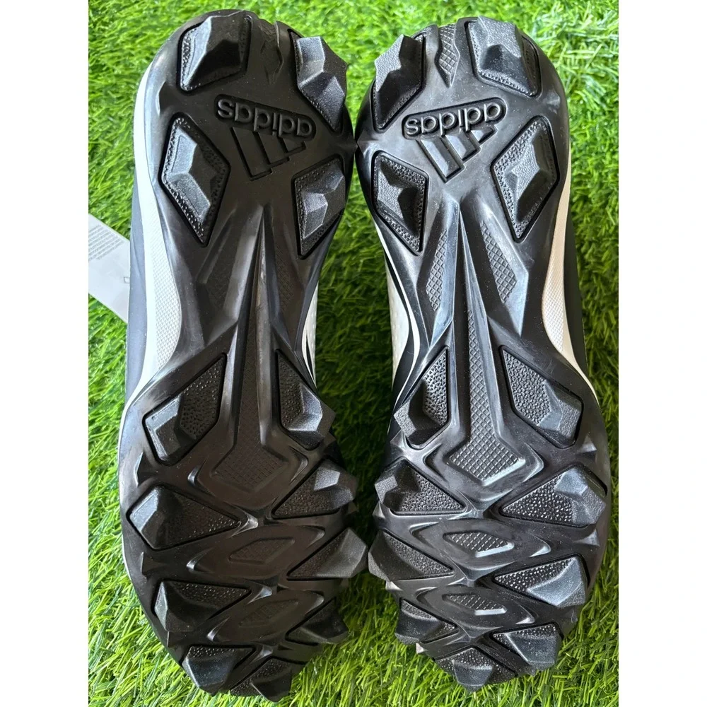 Adidas Adizero Impact MD B Mens Size 6.5 Baseball Cleats Black White ID0963